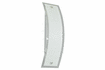 79181 Living Conero wall lamp square 80W R7s opal 230V alu/glass