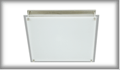 79184 Living Conero aplique Quadrat medio 100W R7s Opal 230V Aluminio/Cristal