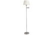 79381 Floor lamp Helena max. 1x60W E27 Metal/Fabric - Nickel sat./White. Наличие на складе: 0 шт.