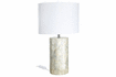 79448 Table lamp, Capiz Oval mother of pearl, fabric 65,95 