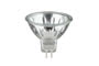 80084 Low-voltage halogen reflector lamp, security 28 W GU5.3, silver 12 V