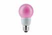 88027 Energy-saving bulb, Global 60 5 W E27, red 230 V