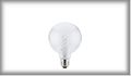 88055 Energy saving bulb Globe 100 10W E27 Clear Warmwhite