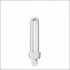88113 Fluocompacte PLC Quadro 13W G24d1 Blanc chaud