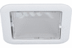 92007 Quality ESL 120mm square recessed light 1x9W 230V E14 White / polycarbonate