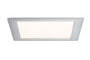 92610 Recessed panel Premium Line 8 W LED brushed aluminium Warm white, square, 1 pc. set 82,45 