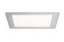 92614 Recessed panel Premium Line 15 W LED brushed aluminium Warm white, square, 1 pc. set