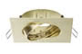 92616 2Easy Spot set, Premium, swivelling Quadro Brushed brass, 3 pc. set