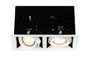 92668 Premium line recessed light set, Cardano LED2 Matt white, single set