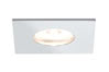 93550 Micro Line Mini LED furniture recessed lights set square, chrome, set of 5. Наличие на складе: 5 шт.