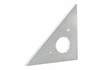 93755 Surface-mounted ring for UpDownlight LED special line triangle, stainless steel