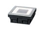 93774 Floor recessed light set Solar Cube LED Stainless steel, 1 pc. set