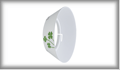 97509 Wire+Rail Systems visor Extra Lampshade Allround max.1x35W White/Green Plastic