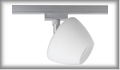 97598 URail System Light&Easy Spot Zambaioni 1x50W GZ10 Titan/Satin 230V Metall/Glas
