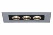 99455 Premium Downl. Cardano LED 1x(3x1W) 350mA Chrome matt/Alu