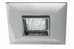 99521 Quadro recessed light set swiveling 6x35W 2x105VA 230/12V GU5,3 Chrome alu z