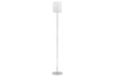 99857 Living Carvu floor lamp 1x25W energy saving bulb E27 Chrome Opal-satiniert 230V Metal Glass. Наличие на складе: 0 шт.